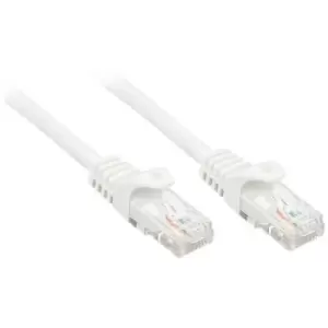 LINDY 48207 RJ45 Network cable, patch cable CAT 6 U/UTP 10.00 m White