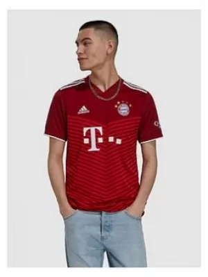 Adidas Bayern Munich Mens Home 20/21 Shirt, Red Size M Men