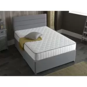 Victoria White Castle Memory Foam Hybrid Spring Mattress, 5ft King Size - Starlight Beds