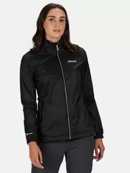 Regatta Corinne Iv Waterproof Packable Jacket, Black, Size 26, Women