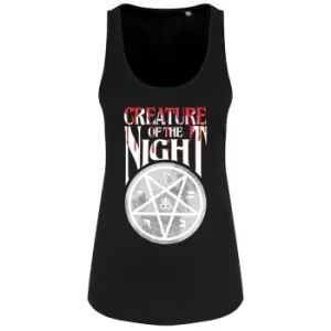 Grindstore Womens/Ladies Creature Of The Night Vest Top (XL) (Black)