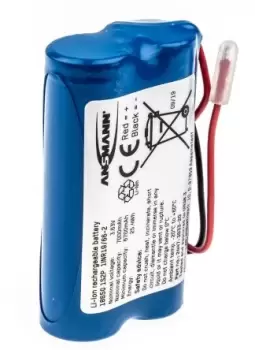 Ansmann 2447-3033-20 Battery,li-Ion,7Ah,3.63V.