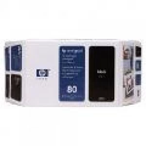 HP 80 Black Ink Cartridge 350ml