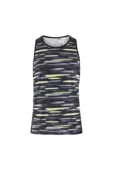 CTM Distance Mesh Wrap Tank Top