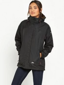 Trespass Nasu II Waterproof Jacket - Black, Size XL, Women