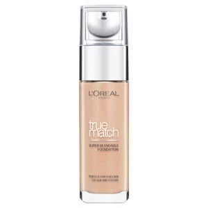 LOreal Paris True Match Foundation 7.W Golden Amber 30ml Nude