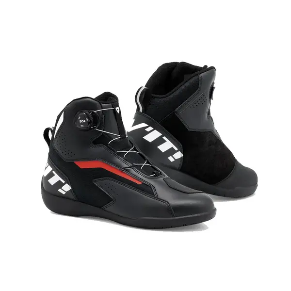 REV'IT! Shoes Jetspeed Pro Black Red Size 46