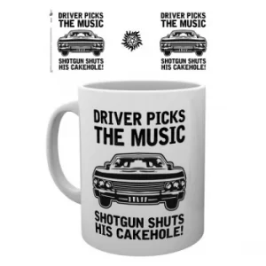 Supernatural Cakehole Mug