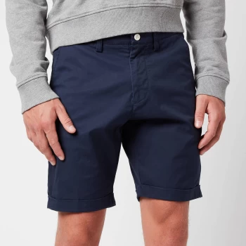 GANT Mens Regular Sunfaded Shorts - Marine - W34