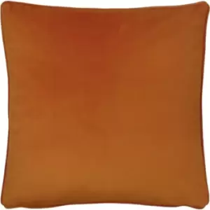 Opulence Soft Velvet Cushion Tangerine