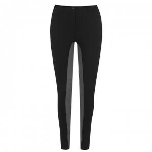 Requisite Two Tone Jodhpurs - Black/Grey