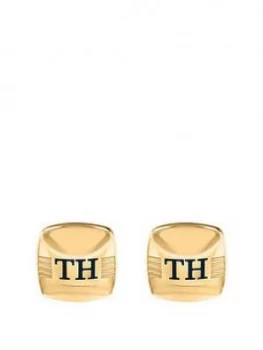 Tommy Hilfiger Monogram Logo Cufflinks