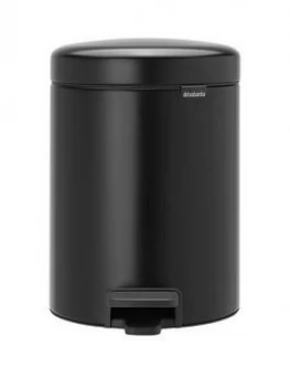 Brabantia Matt Black Recycle Bathroom Pedal Bin