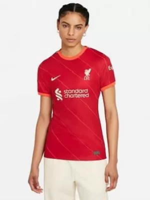 Nike Liverpool Fc Womens 21/22 Home Shirt, Red, Size S, Women