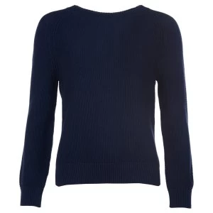 Barbour Womens Shoreline Knit Navy 14