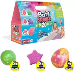 Zimpli Kids - Baff Bombz 20 Pack - New And In Stock At Poundtoy - Bath Toys - Childrens Toys & Birthday Present Ideas