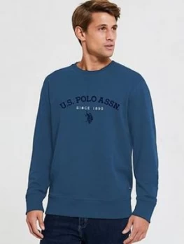 U.S. Polo Assn. U.S Polo Assn Dh Applique Crew Sweatshirt