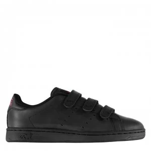 Lonsdale Leyton Ladies Trainers - Black/Cerise