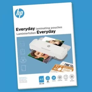 HP Everyday Laminating Pouches A3 80 micron Pack 25 9152