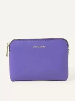 Accessorize Classic Coinpurse, Blue, Women