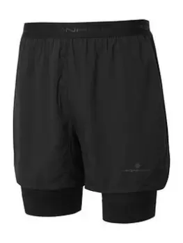 Ronhill Tech Revive 5" Twin Short Mens Black