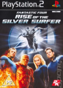 Fantastic Four Rise of the Silver Surfer PS2 Game