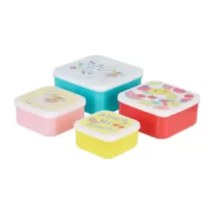 Set of 4 Alpaca Lunch Box