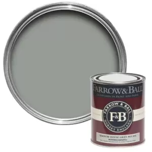 Farrow & Ball Modern Eggshell Paint Manor House Gray - 750ml