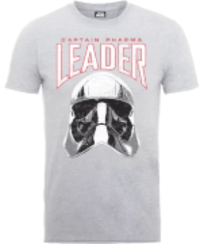 Star Wars The Last Jedi Captain Phasma Mens Grey T-Shirt - L