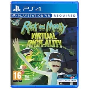 Rick and Morty Virtual Rick-ality PS4 Game