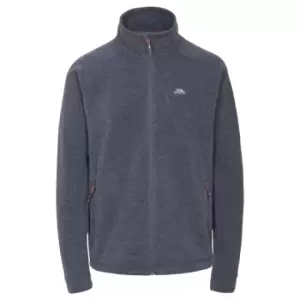 Trespass Mens Instigate Full Zip Fleece Jacket (XS) (Navy Melange)