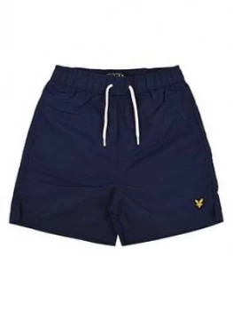 Lyle & Scott Boys Classic Swim Shorts - Navy, Size Age: 12-13 Years