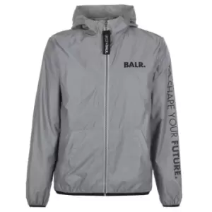 BALR Reflective Hooded Jacket - Silver