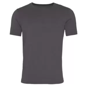 AWDis Mens Washed T Shirt (Extra Large) (Washed Purple)