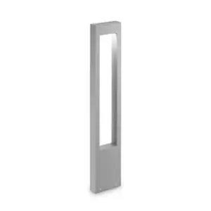 Vega 1 Light Outdoor Bollard Grey IP44, G9