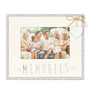 6" x 4" - Love Life Photo Frame - Memories