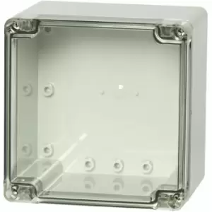 7022681 pct 12x12x10cm Enclosure, pc Clear transparent cover - Fibox