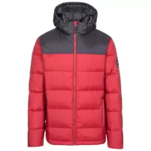 Trespass Mens Cavanaugh DLX Down Jacket (M) (Merlot)