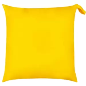 furn. Plain Outdoor Floor Cushion Yellow