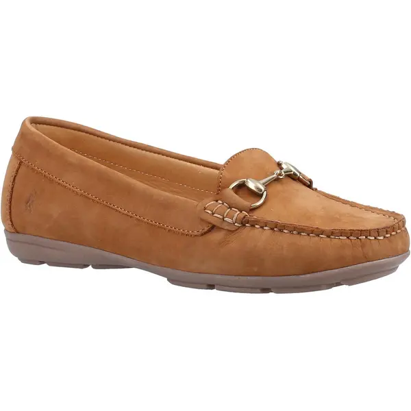 Hush Puppies Womens Molly Leather Slip On Loafers Shoes - UK 4