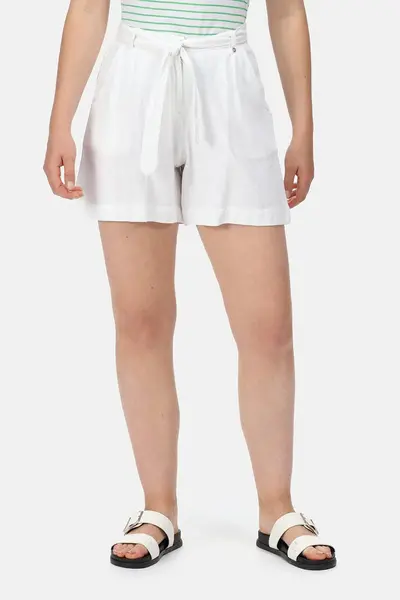 Regatta Coolweave Cotton 'Sabela' Lightweight Shorts White