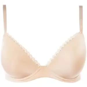 Calvin Klein Seductive Comfort Customized Lift Bra - Beige