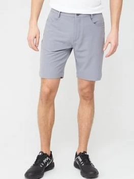 Calvin Klein Golf Genius 4-Way Stretch Shorts - Silver