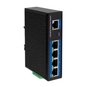 LogiLink Industrial Fast Ethernet Switch, 5-Port 10/100 Mbps