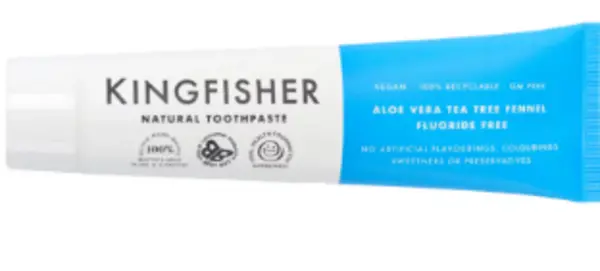 Kingfisher Aloe Vera Tea Tree Fennel Fluoride Free Toothpaste 100ml