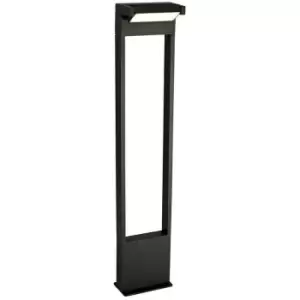 Luminosa Lighting - Tall Bollard Post, 1 x 10W LED, 3000K, 720lm, IP54, Graphite Black