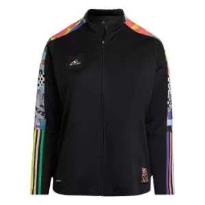 adidas Tiro Pride Track Top (Plus Size) Womens - Black