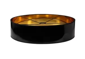 Round, 600 x 150mm Shade, Gold, Black