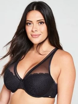 Dorina Sage High Apex Bra - Black