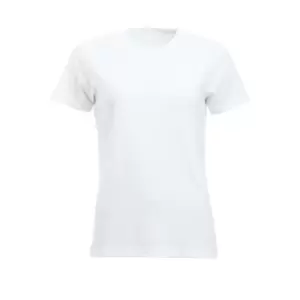 Clique Womens/Ladies New Classic T-Shirt (XS) (White)